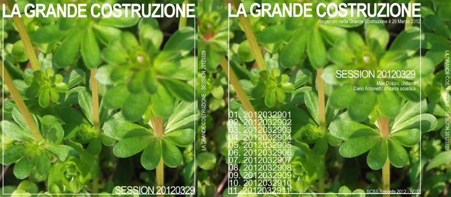 n032 la grande costruzione: session 20120329 2012 n032 la grande costruzione: session 20120329 2012
